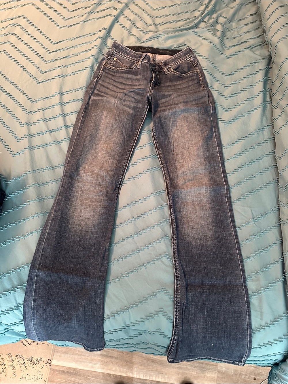 Wrangler Faded Bootcut Jeans